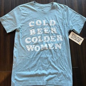 Duvin T-Shirt Cold Beer Colder Women